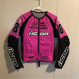 Icon Motorsports Stage 2 Merc Textile Jacket